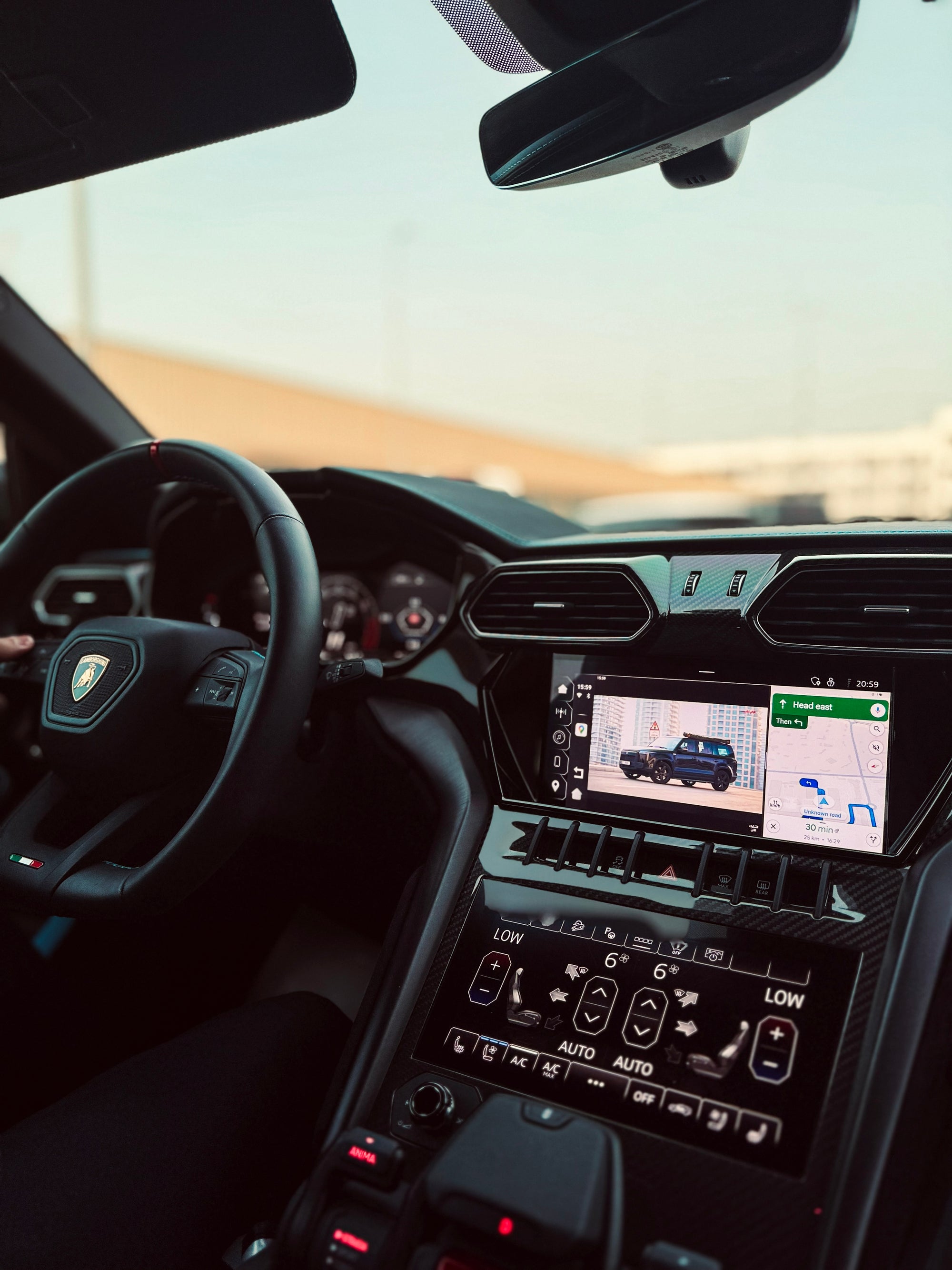 LuxOn Car Entertainment AI Box - Lamborghini